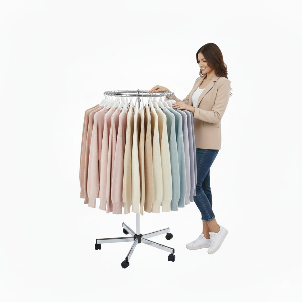 Penderie ronde Ø 62 cm