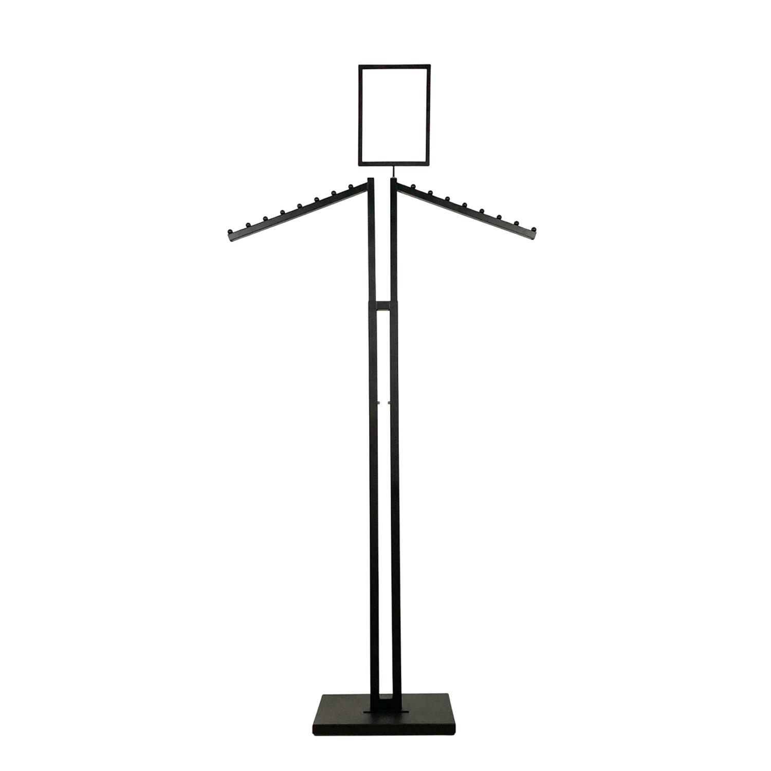DUO-Textilständer, höhenverstellbar 124-177 cm