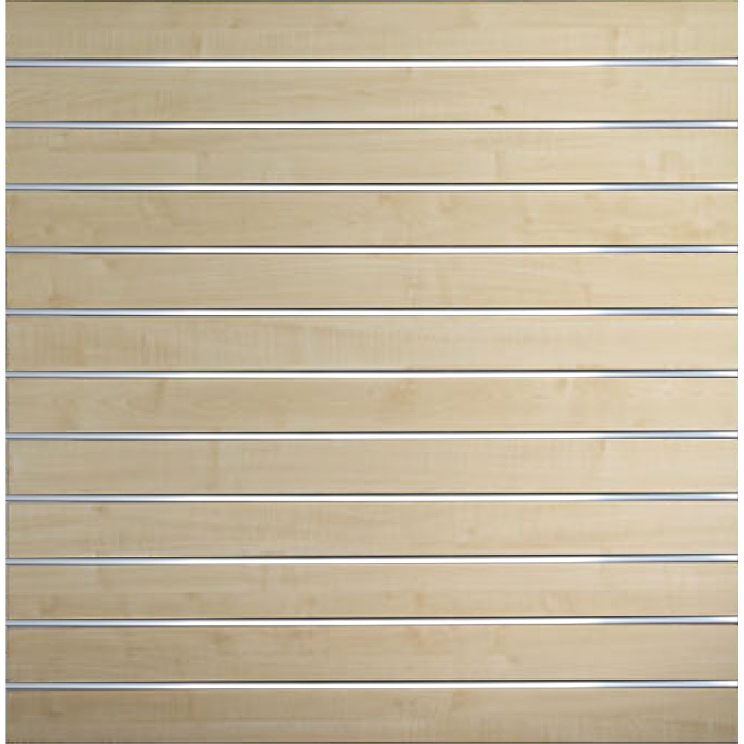 Panneau rainuré, décor vert citronnier