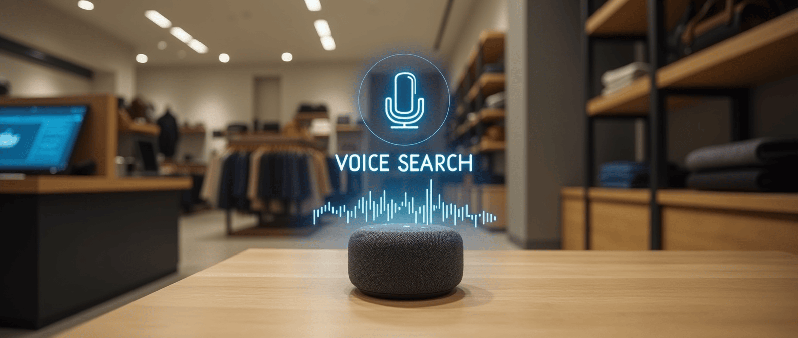 Recherche vocale dans le commerce de détail