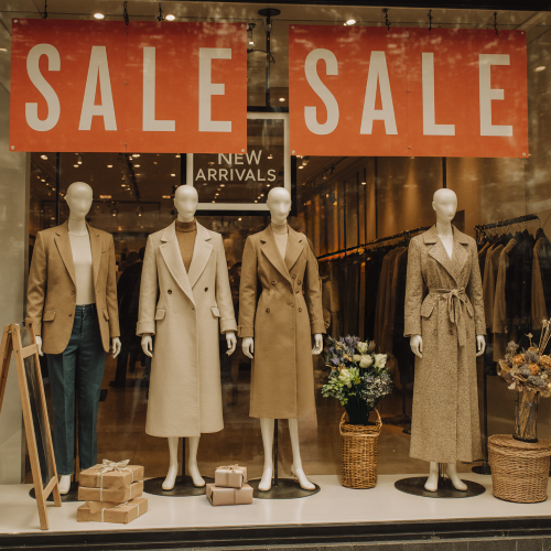 Aménagement de vitrine