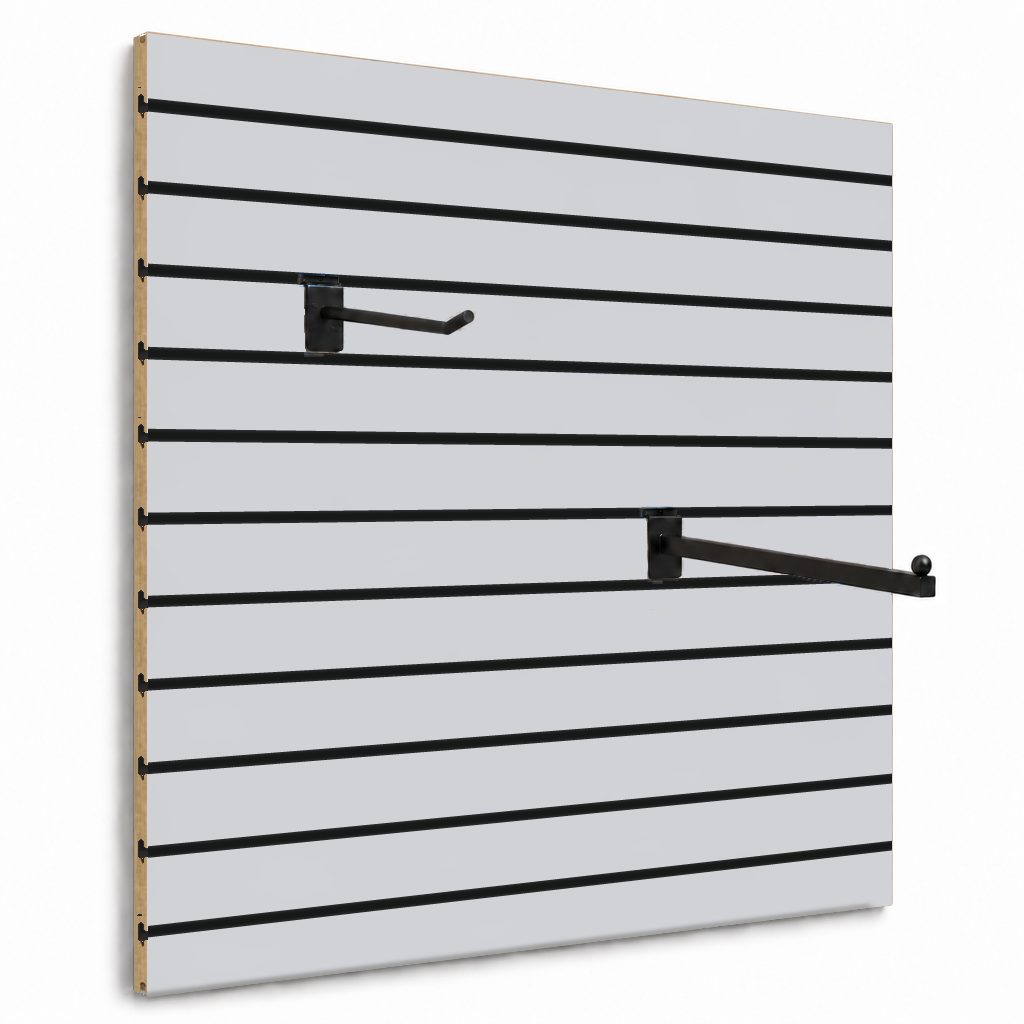 Panneau rainuré Spacewall Gris clair