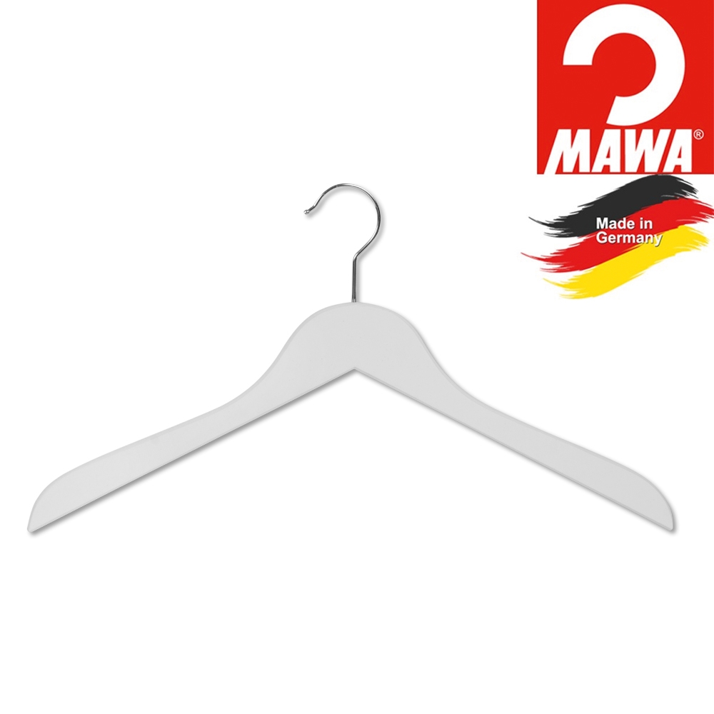 Cintre bois MAWA, blanc MAWA Holzkleiderbügel