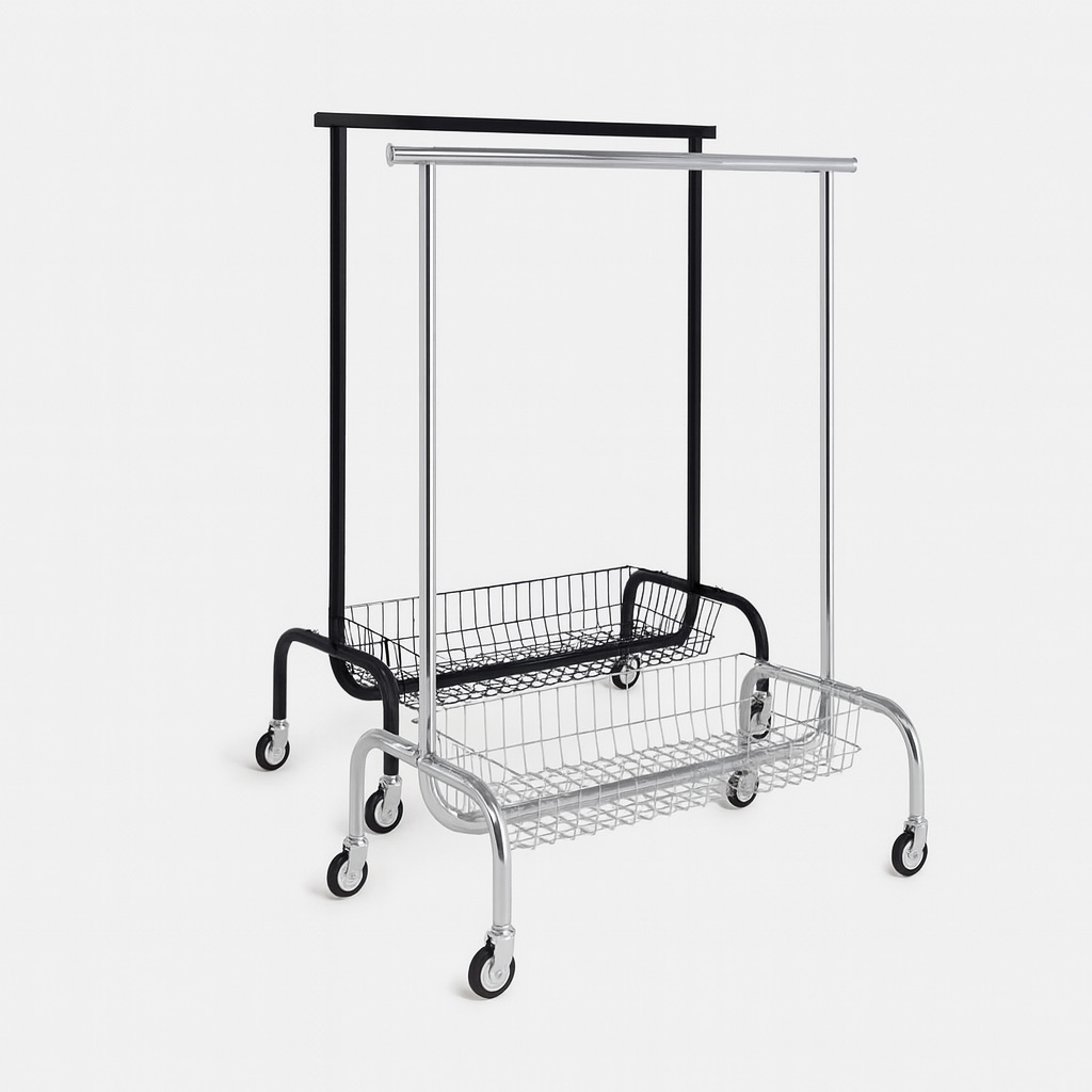 Penderie avec panier