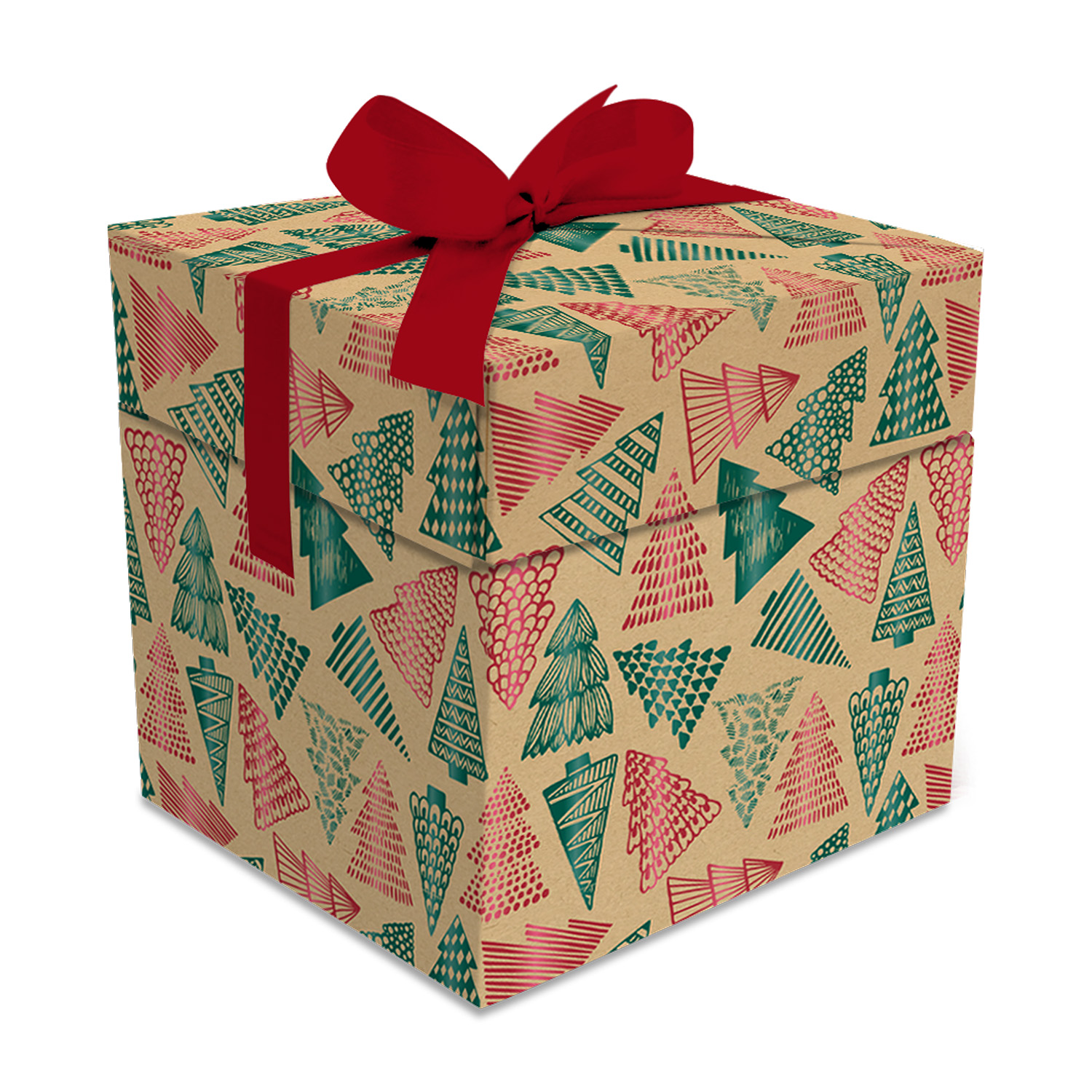 Box cadeau arbres de noël