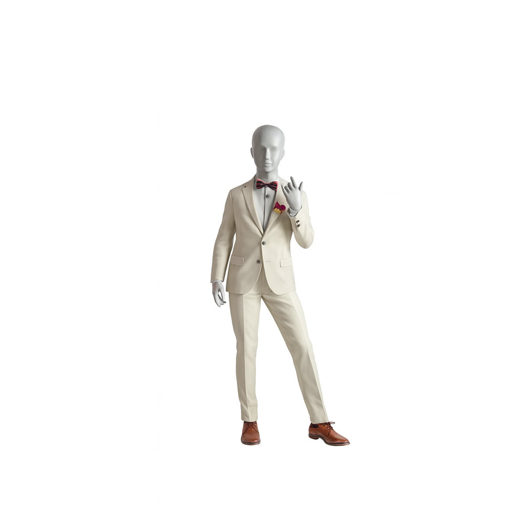 Mannequin enfant moderne avec tête abstraite