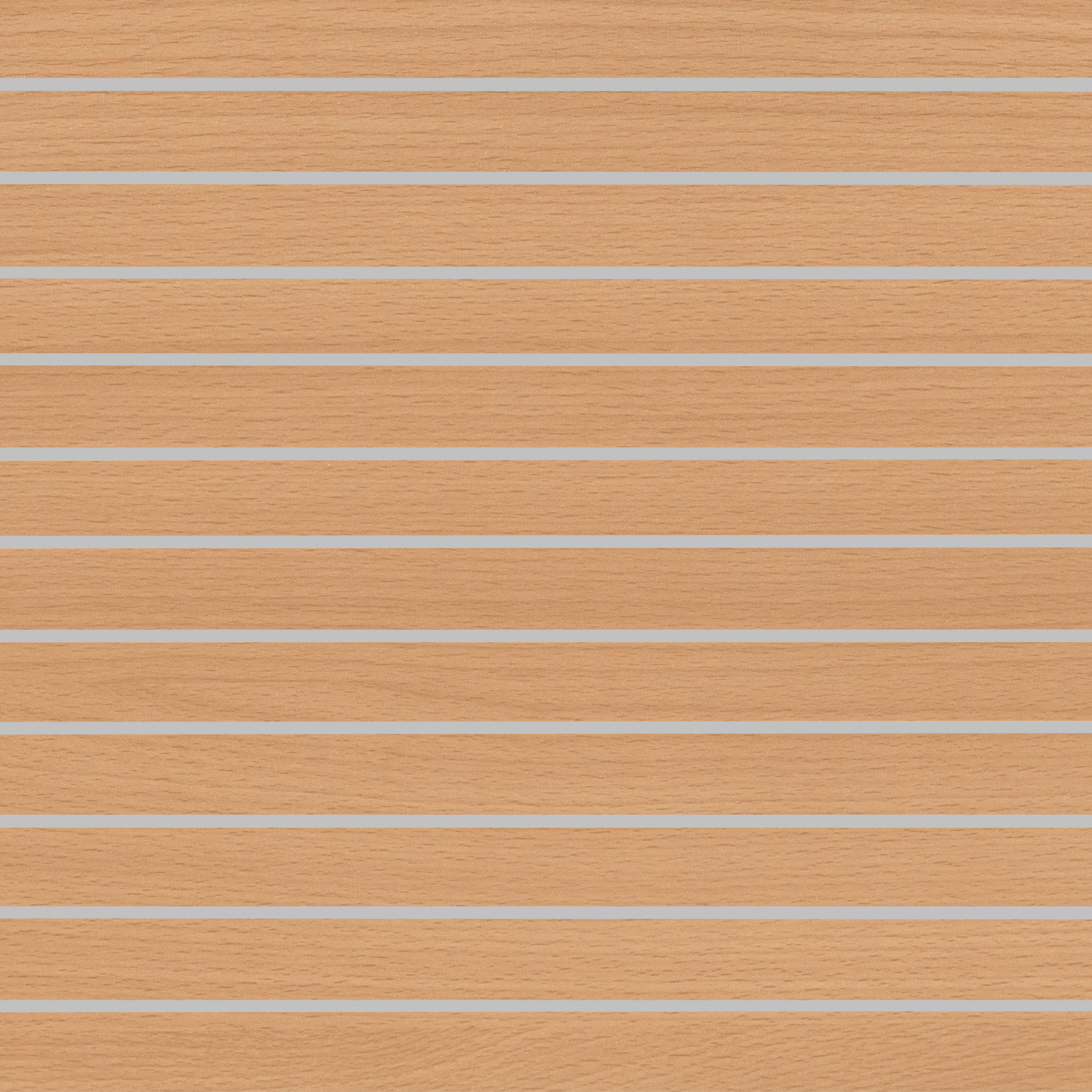 Panneau rainuré, décor hêtre