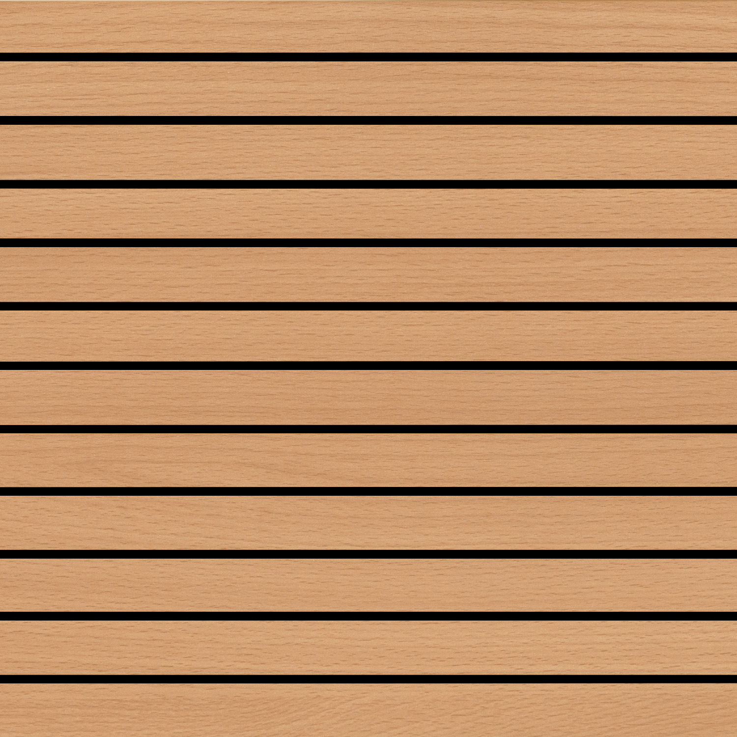 Panneau rainuré, décor hêtre