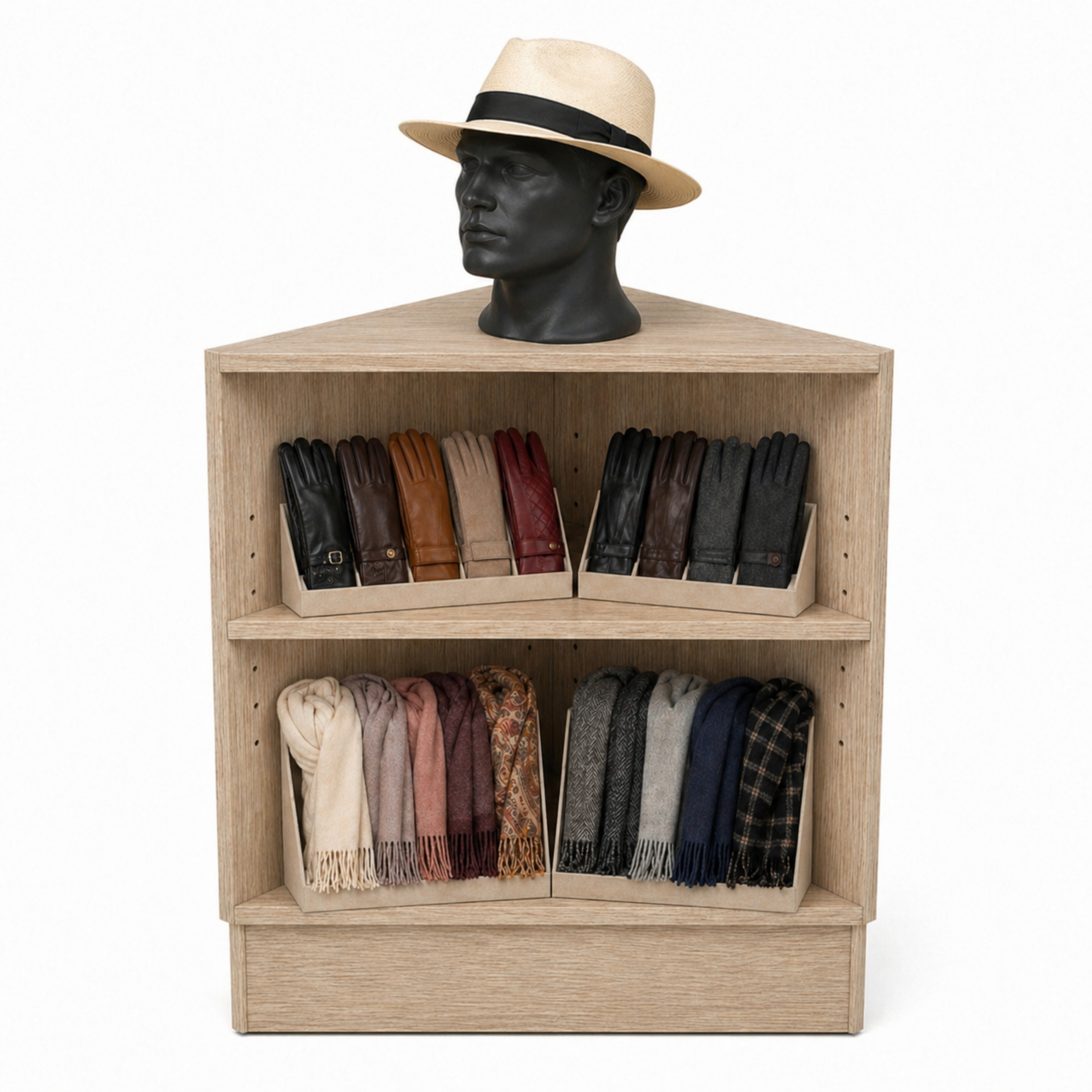 Comptoir angle extérieur, ouvert