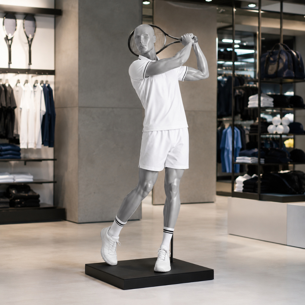 Mannequin homme golf – Pose de swing