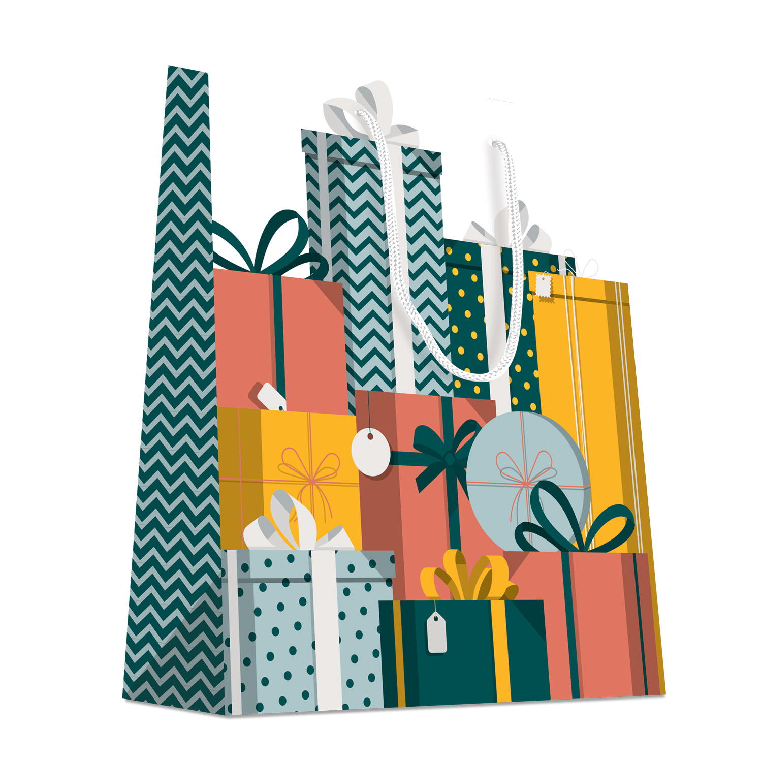 Sac en papier cadeaux