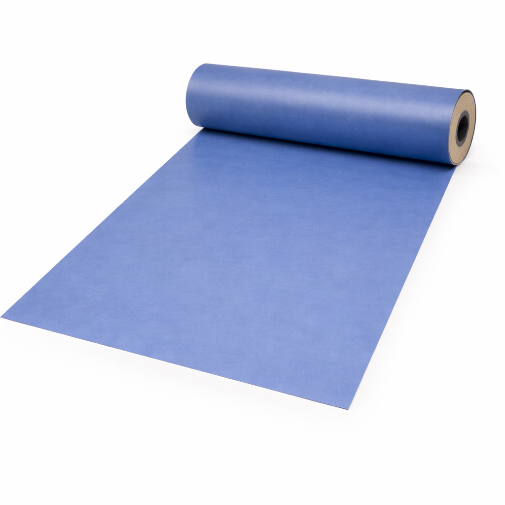 Papier cadeau, bleu