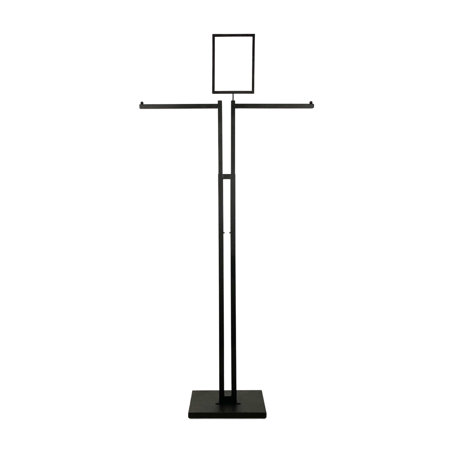 DUO-Textilständer, höhenverstellbar 124-177 cm