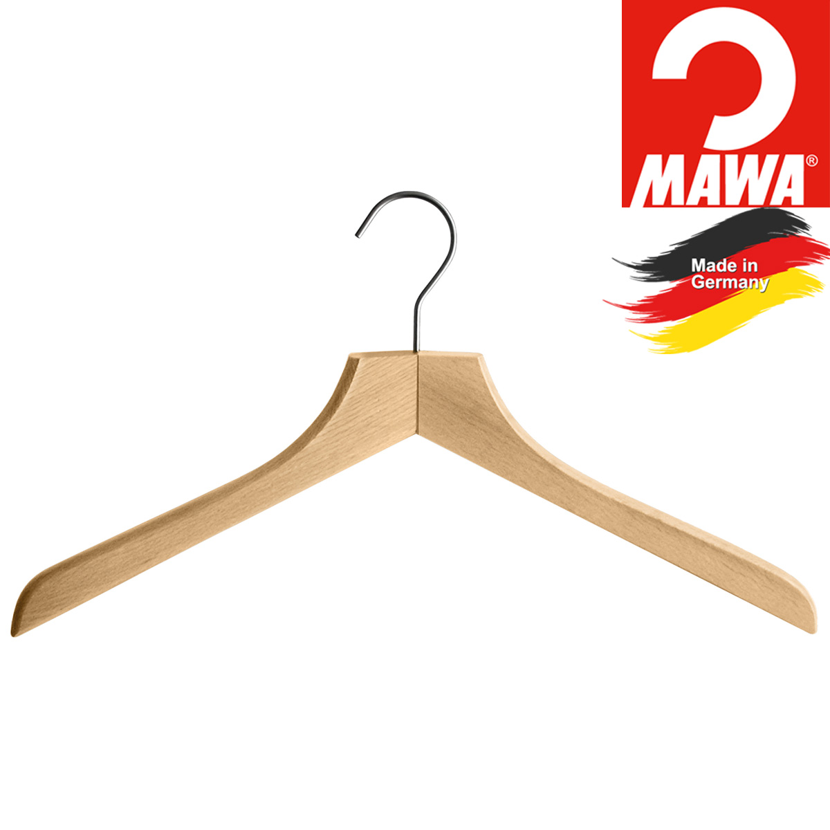 Cintre bois galbé MAWA MAWA Komfort-Form Kleiderbügel