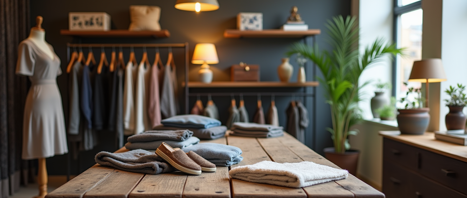 Rupture de style dans l’aménagement d’un magasin de mode