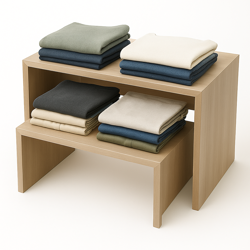 Tables de vente, set de 2