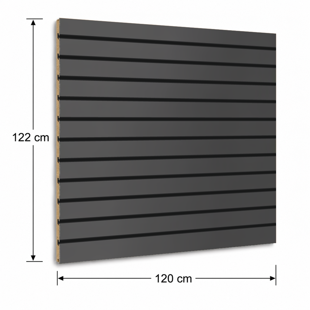 Panneau rainuré Spacewall Aspect Anthracite