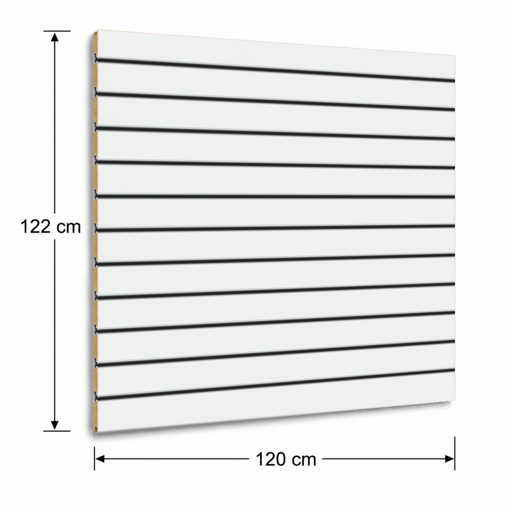 Panneau rainuré Spacewall Blanc (mat)