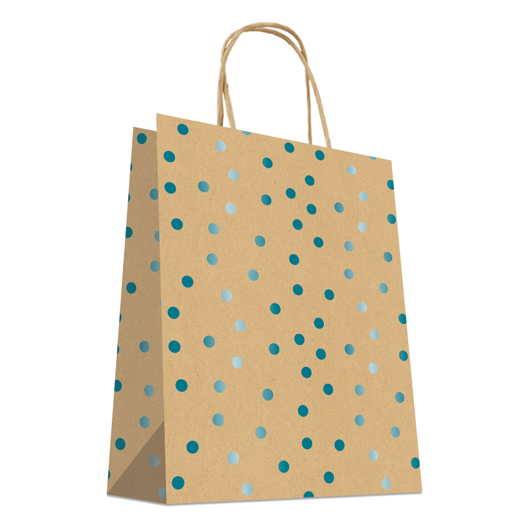 Sac en papier à pois