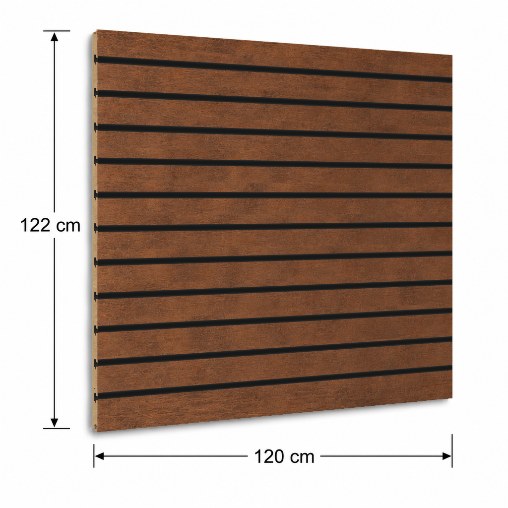Panneau rainuré Spacewall Aspect Noyer