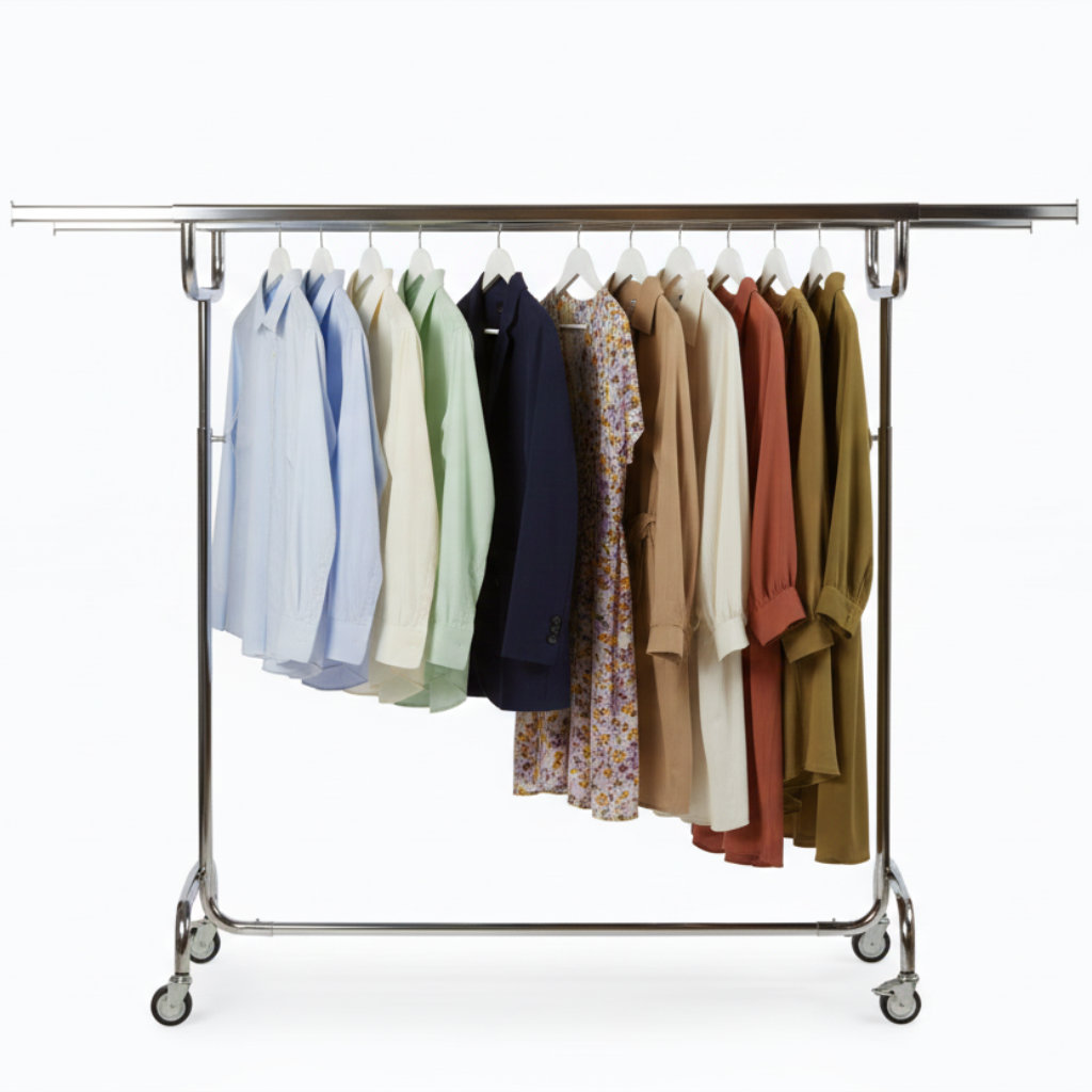 Penderie à deux tringles