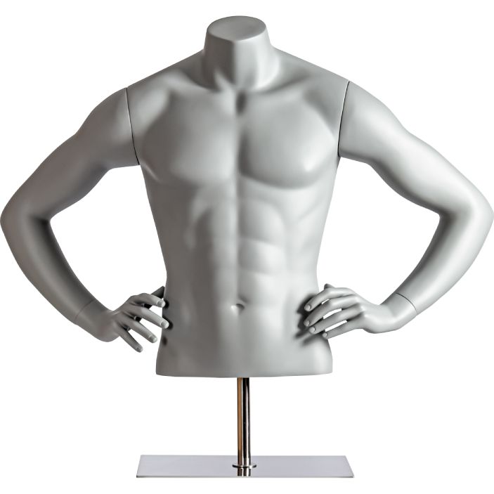 Buste en tissus pour homme et femme, sur Buste en tissus pour homme et femme, sur