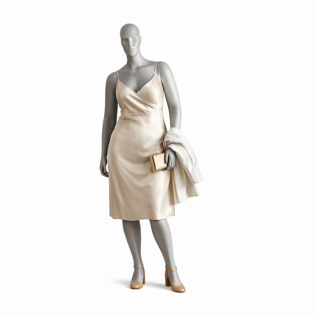 Mannequin femme déhanché grande taille