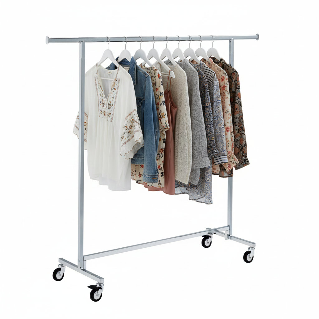 Penderie roulante, l 130 cm