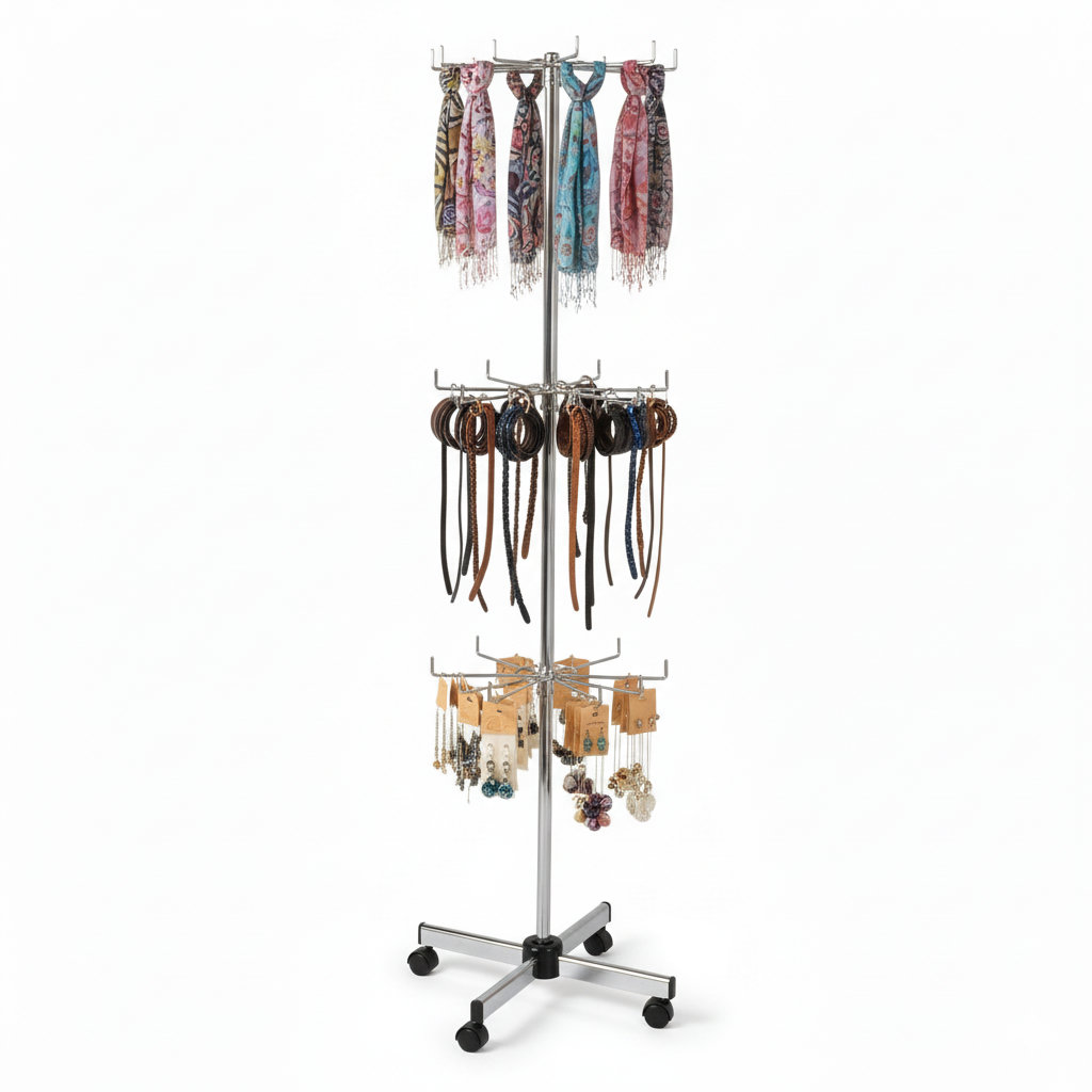 Présentoir tourniquet H 170 cm