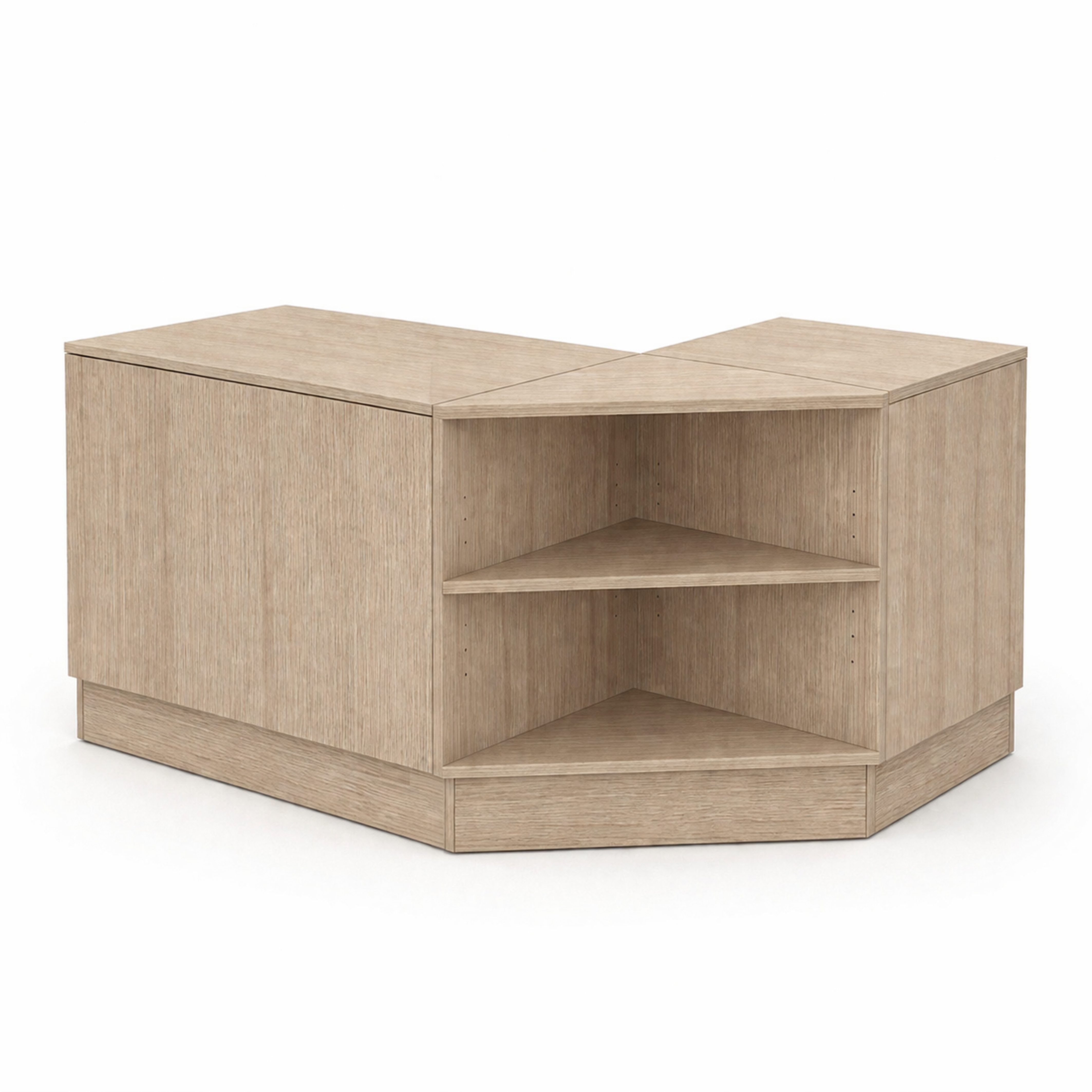 Comptoir, angle ouvert