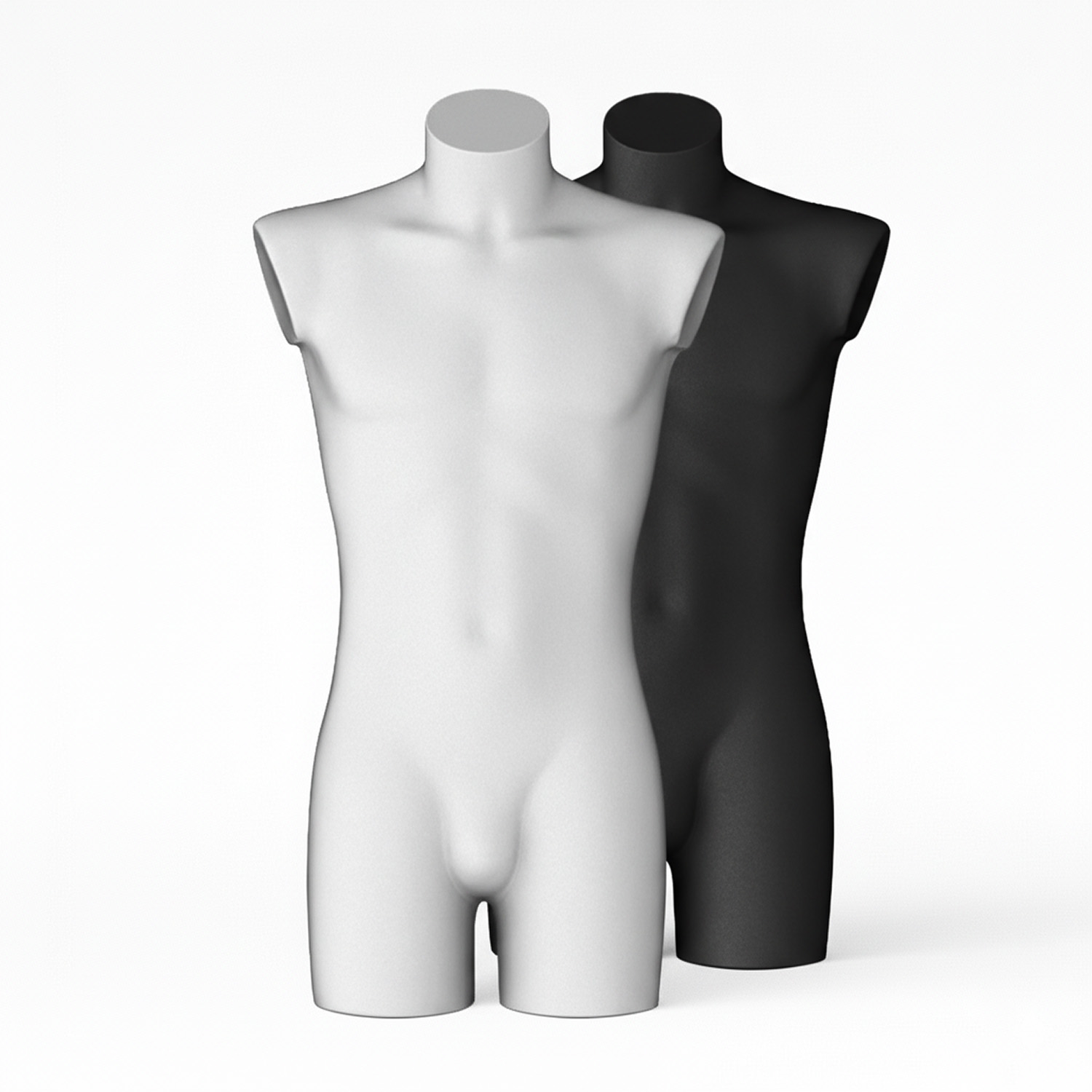 Torse d'homme avec jambes