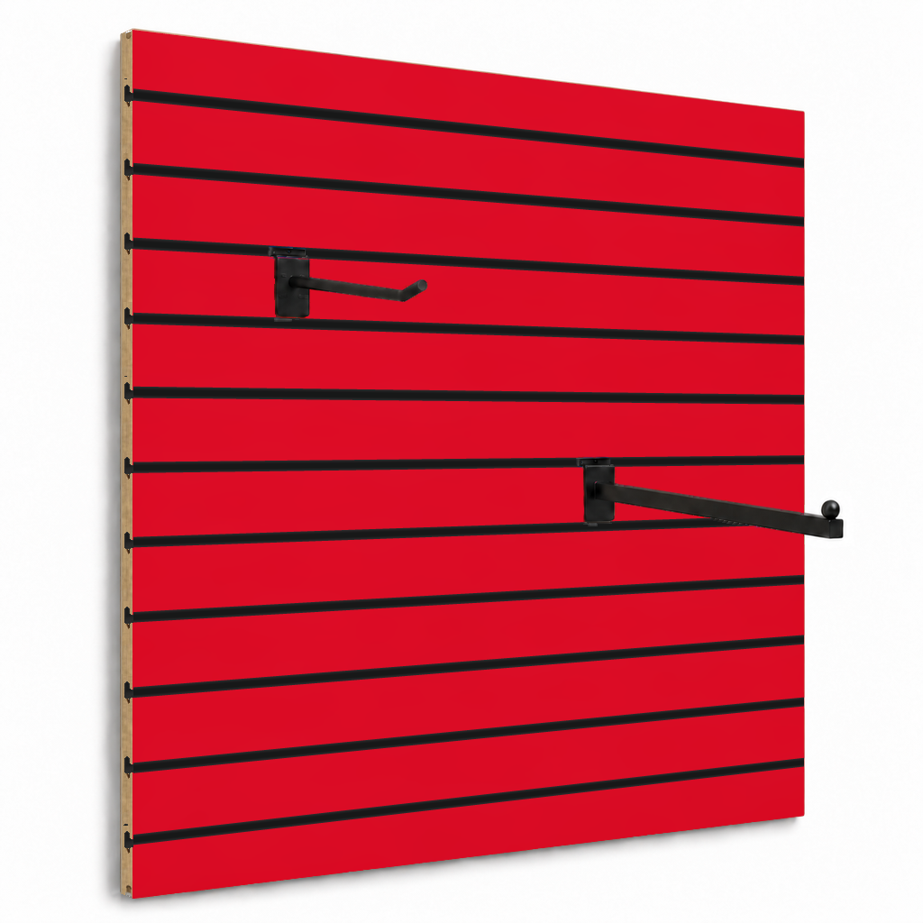 Panneau rainuré Spacewall Rouge