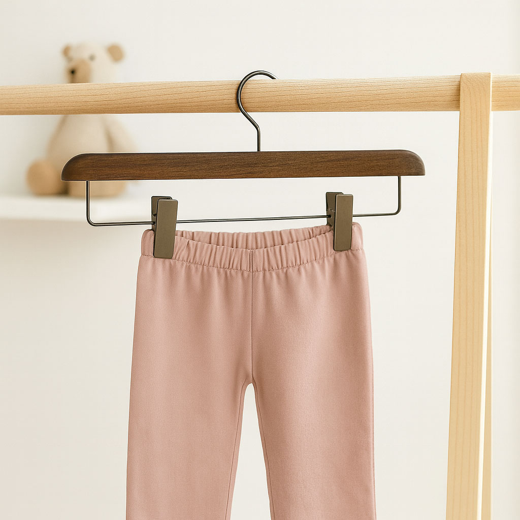 Cintre pour pantalons avec pinces