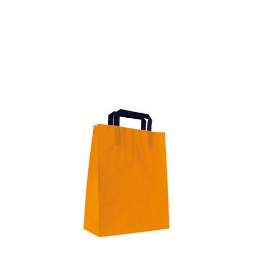 Papiertaschen orange
