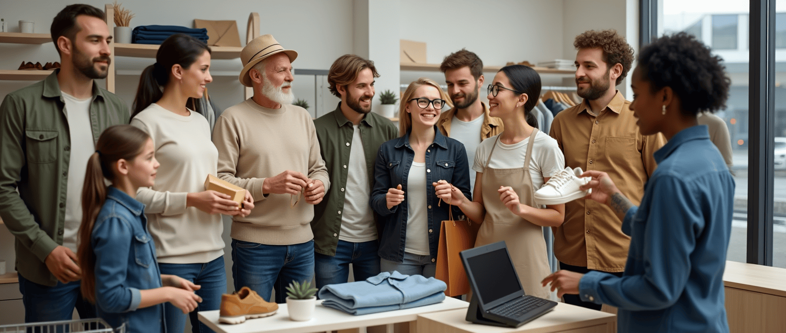 Profils de clients en point de vente