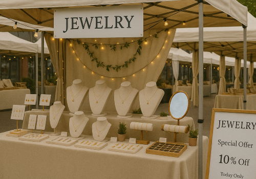 Stand de marché