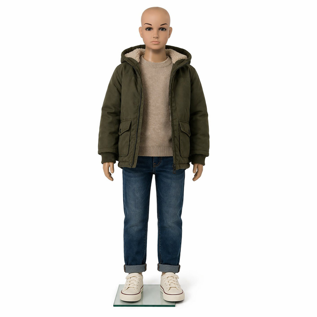 Mannequin enfant, avec maquillage