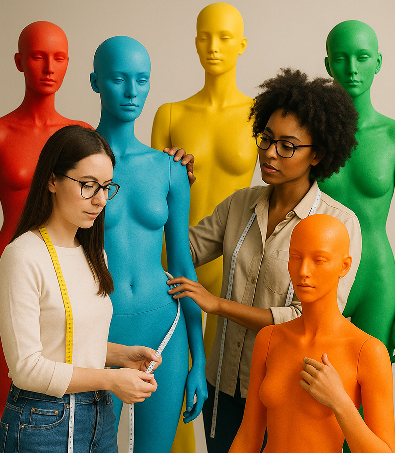 Conseil mannequin vitrine personnalisé