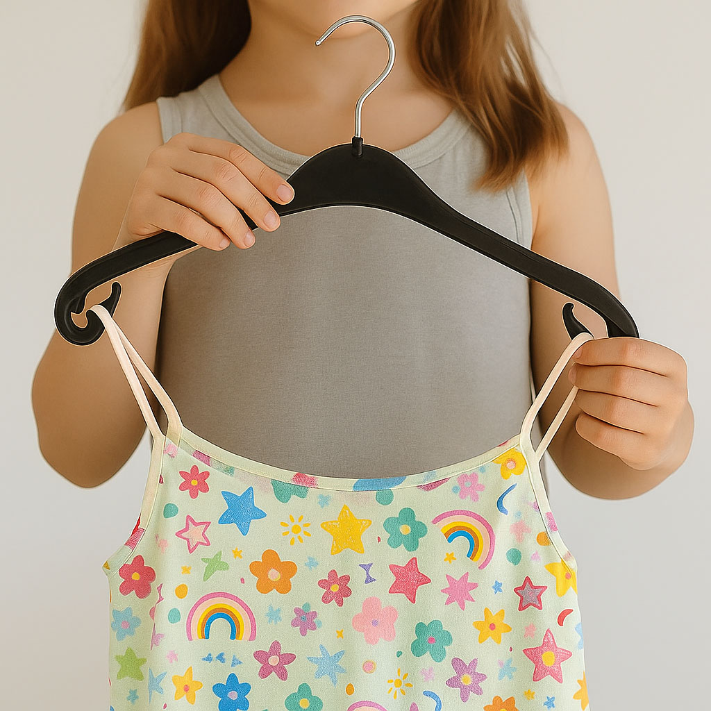 Cintre plastique enfant, l 26 cm