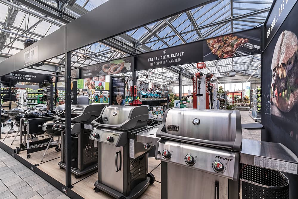 Réalisation de concept shop-in-shop