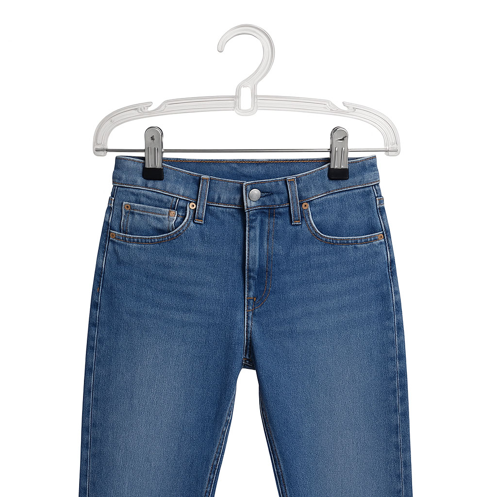 Cintre à pinces en plastique Cintre à pinces en plastique