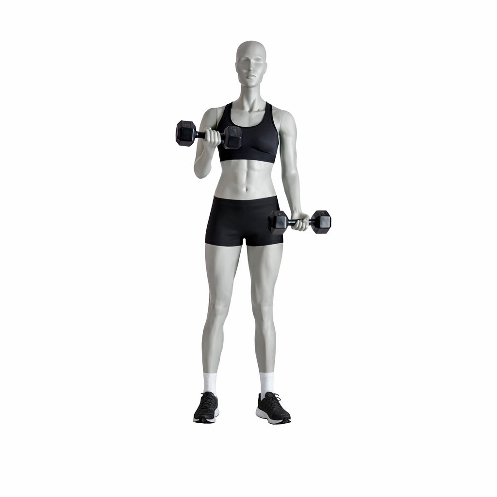 Mannequin femme fitness