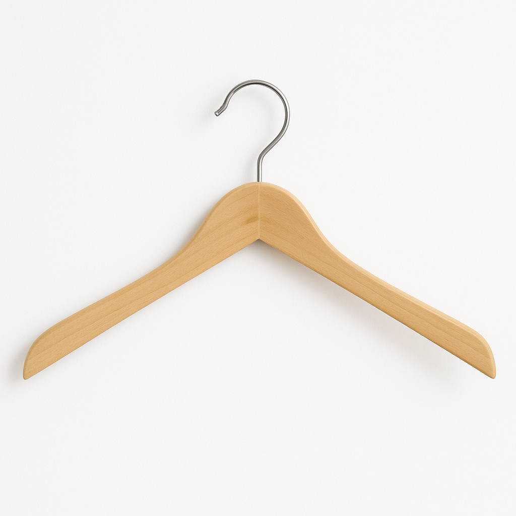 Cintres bois, l 43 cm
