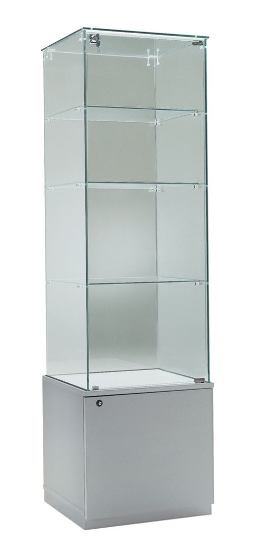 Vitrine Murale Maple Home SC72-BLA – Verre Verrouillable Avec UV – 69x78x90cm
